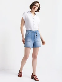 Denim short