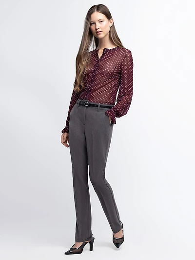 Pantalon habillé droit