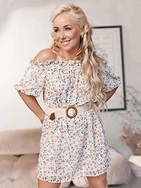 3/4-sleeve loose tunic