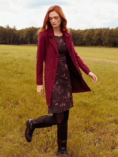 Long belted coat