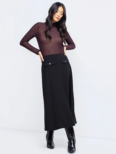 Jupe midi ligne A