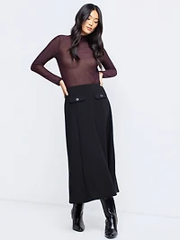 Jupe midi ligne A