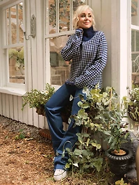 Long-sleeve pullover sweater