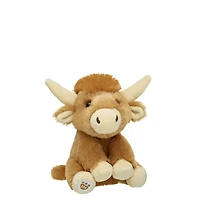 Build-A-Bear Mini Beans® Shaggy Highland Cow Stuffed Animal