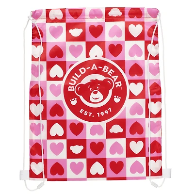 Heart Print Toy Bear Carrier
