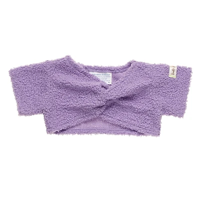 Cozy Purple Twist Top