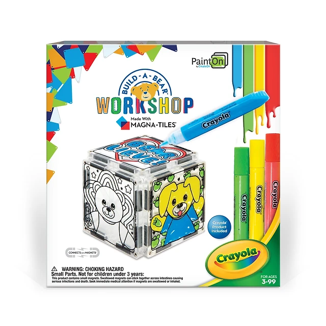 Magna-Tiles® PaintOn® Build-A-Bear Workshop®