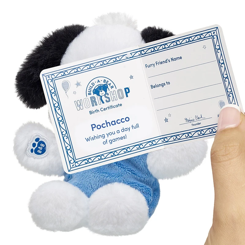 Build-A-Bear Mini Beans® Sanrio® Hello Kitty® and Friends Pochacco™ Plush