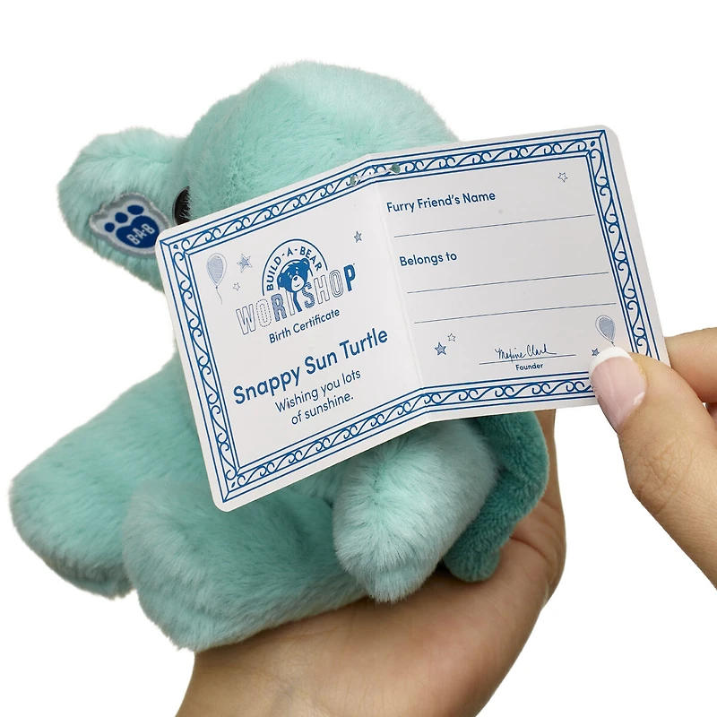 Build-A-Bear Mini Beans® Snappy Sun Turtle Stuffed Animal