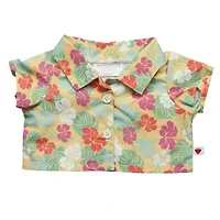 Tropical Flower Print Shirt