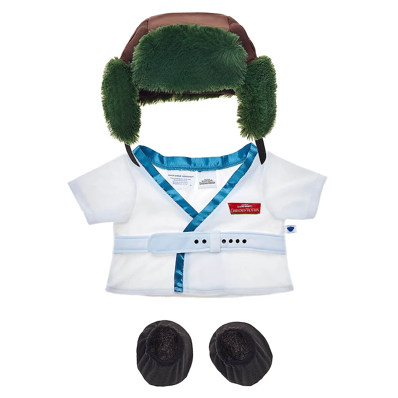 National Lampoon's Christmas Vacation Teddy Bear Gift Bundle with Robe Set