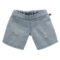 Distressed Light Denim Jeans