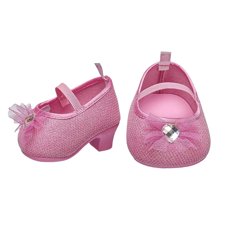 Pink Sparkle Heels