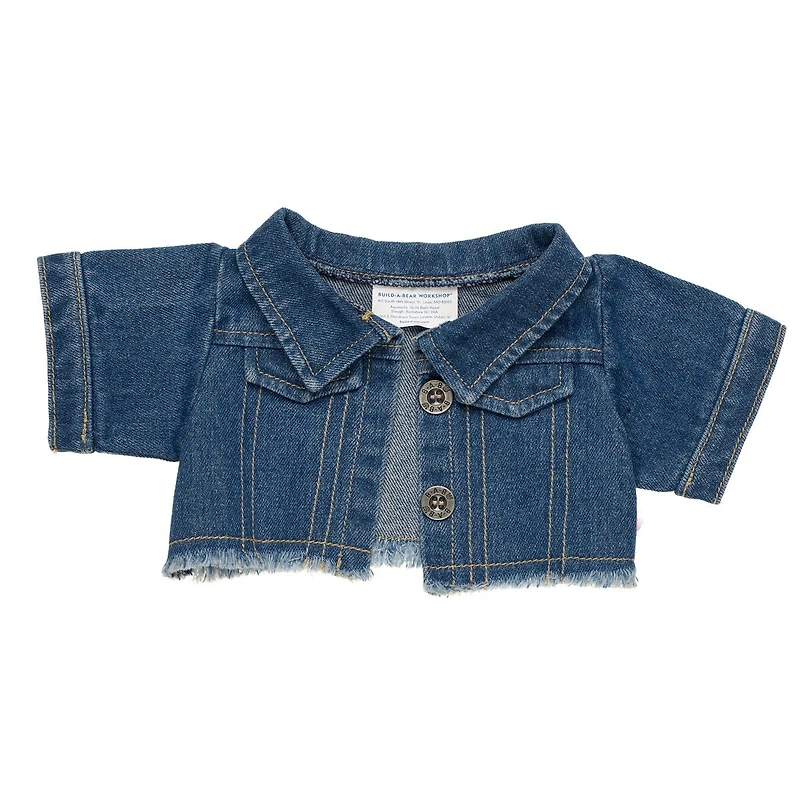 Frayed Denim Jacket