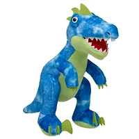 Blue and Green Raptor Stuffed Animal
