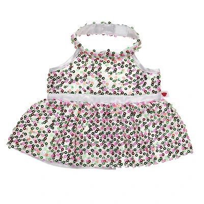 Multicolor Sequin Dress