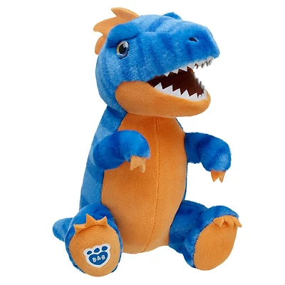 Blue Stripes T-Rex Stuffed Animal