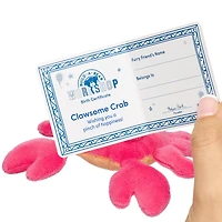 Build-A-Bear Mini Beans® Clawsome Crab Stuffed Animal - Limited Edition!