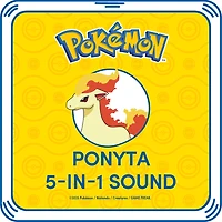 Pokémon Ponyta Plush with 5-in-1 Sound
