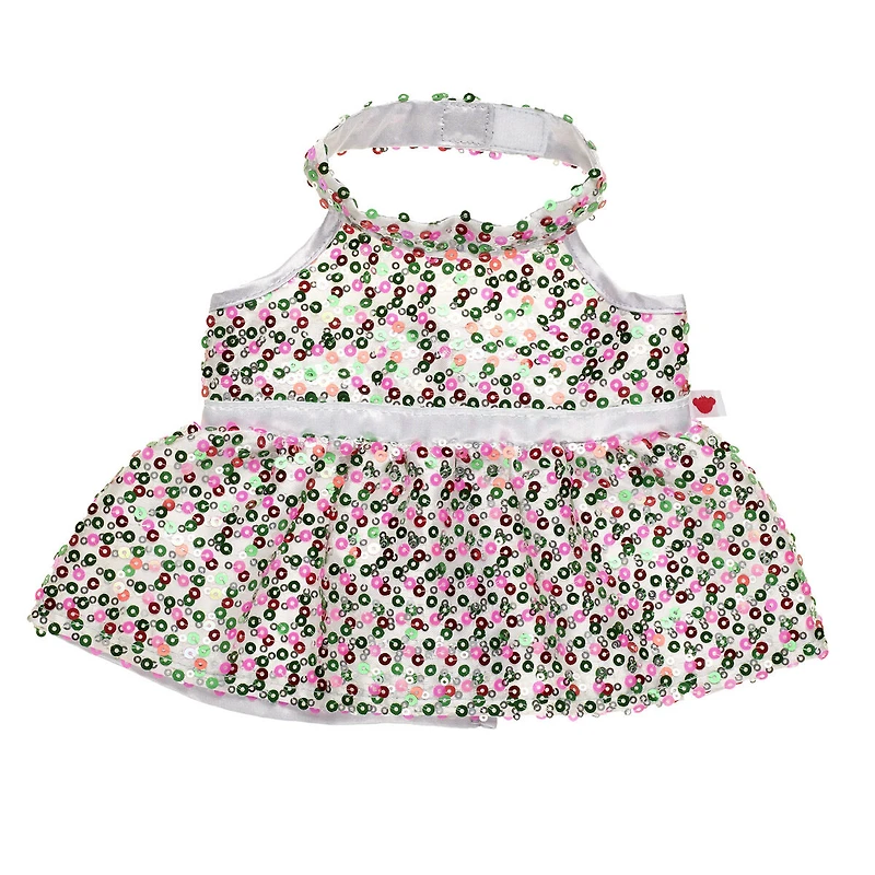 Multicolor Sequin Dress