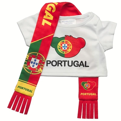 Portugal Scarf and T-Shirt Set