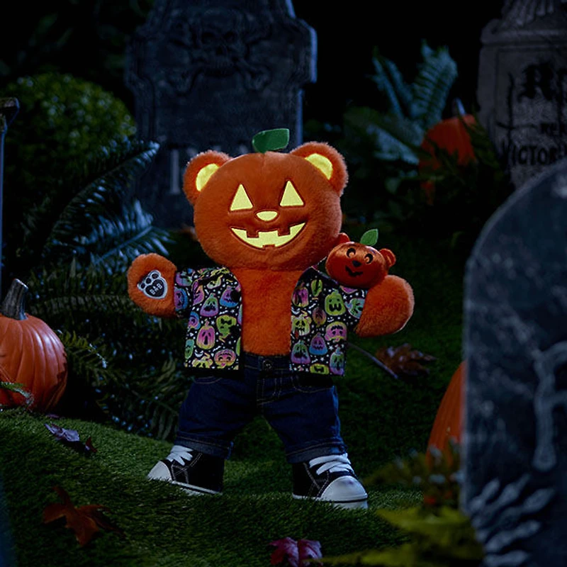 Pumpkin Glow Teddy Bear