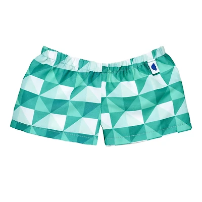 Green Swim Trunks
