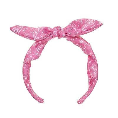 Pink Bandana Headband