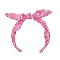 Pink Bandana Headband