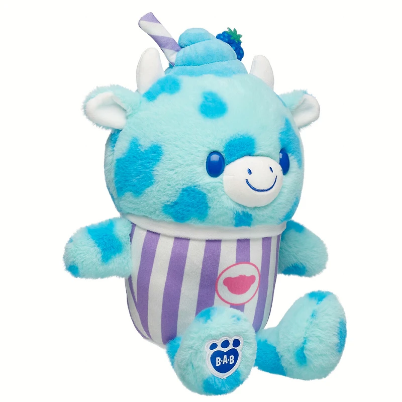 Blue Raspberry Cow Slushie Plushie