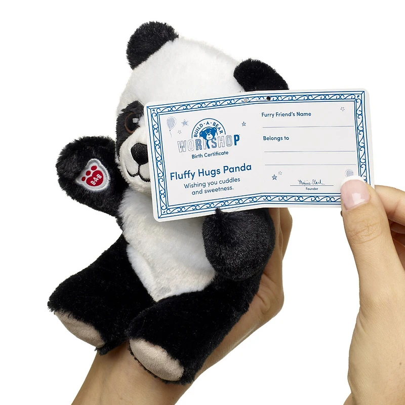 Build-A-Bear Mini Beans® Fluffy Hugs Panda Stuffed Animal