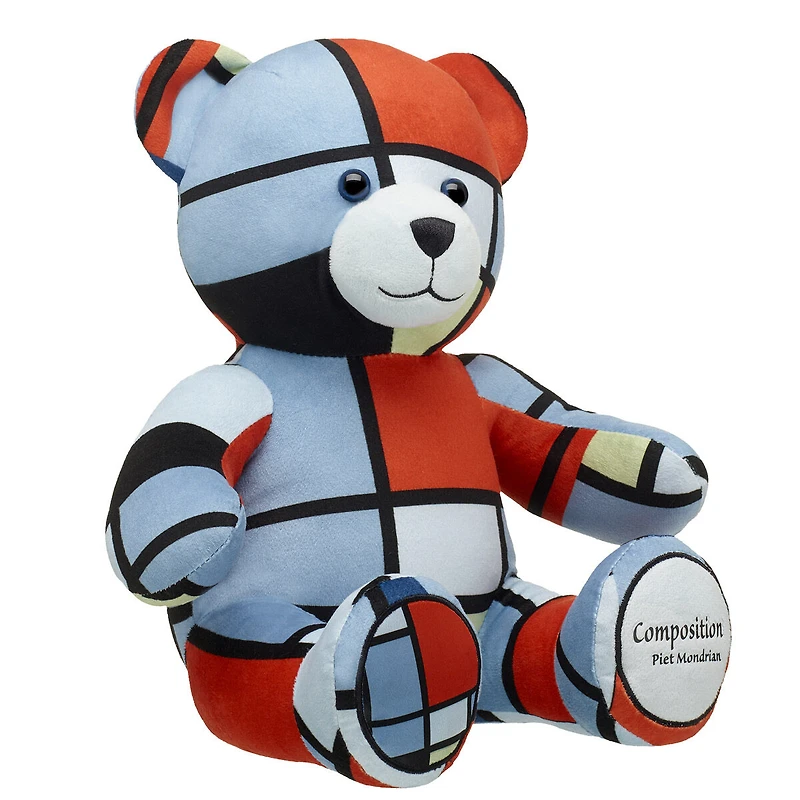 Mondrian Composition Teddy Bear
