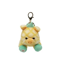 Pineapple Pig Bag Charm