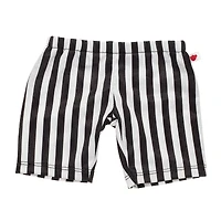 Black and White Striped Leggings
