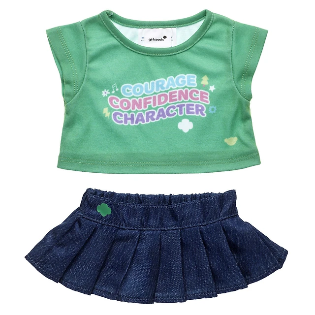 Girl Scout Denim Skirt Set