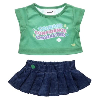 Girl Scout Denim Skirt Set