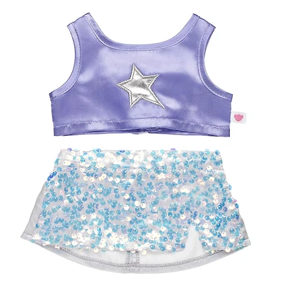 Honey Girls Sequin Skirt Set