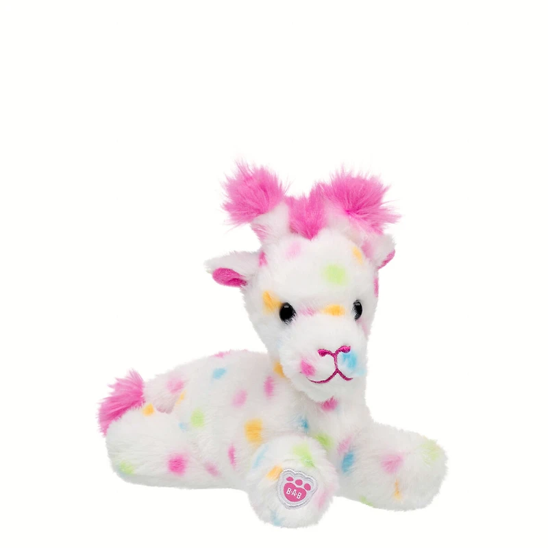 Build-A-Bear Mini Beans® White Frosted Animal Cookie Giraffe Stuffed Animal
