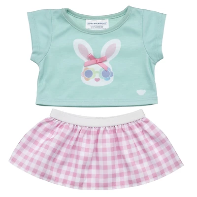 Gingham Bunny Easter Outfit 2 pc.