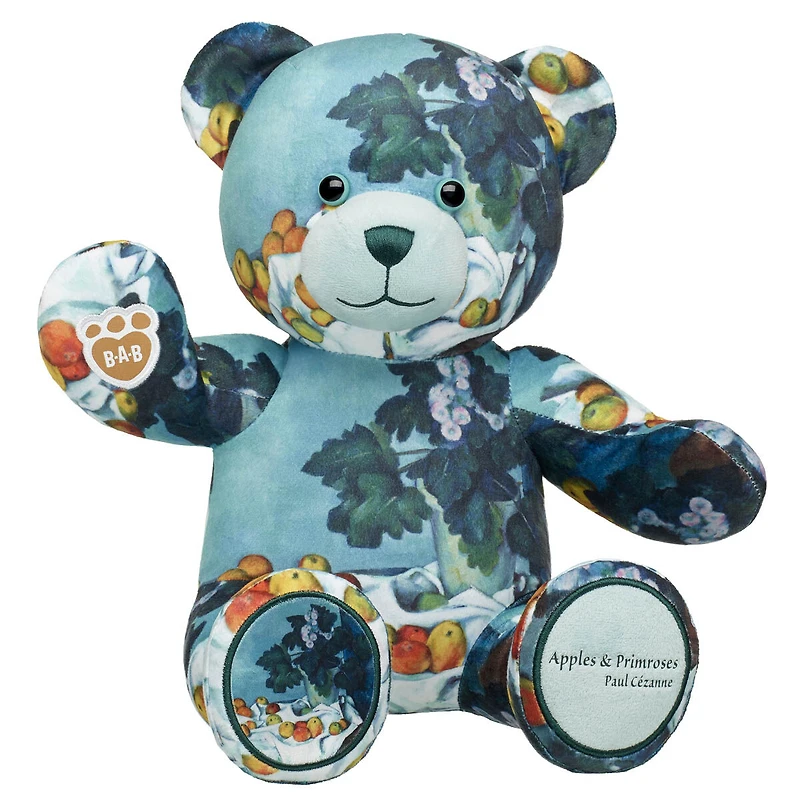 Cézanne Still Life Teddy Bear with Gifting Bow