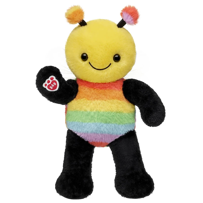 Rainbow Bee Stuffed Animal