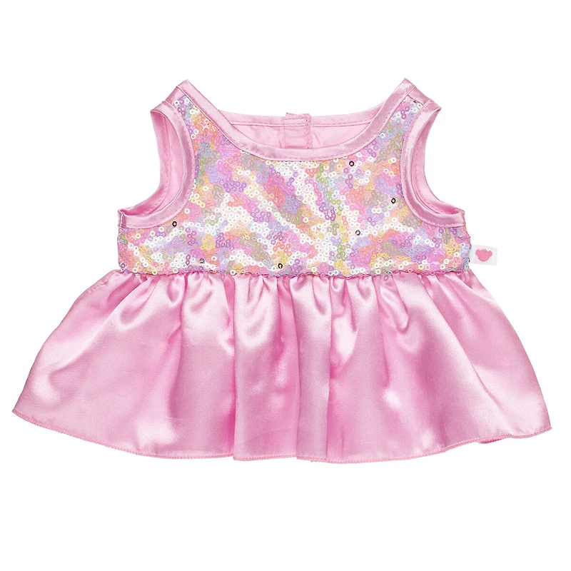 Multicolor Sequin Dress