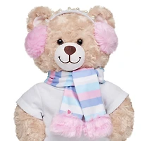 Pearl Earmuffs and Scarf Set