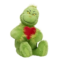 Grinch Plush- Includes Extra Large Heart!