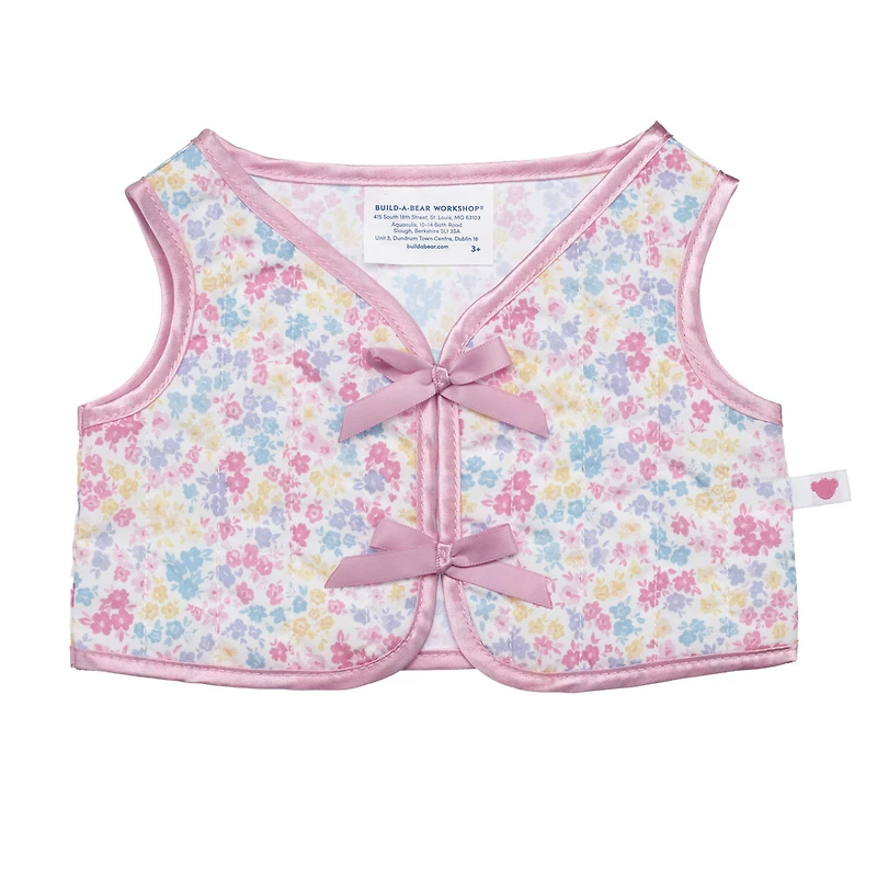 Floral Quilt Vest