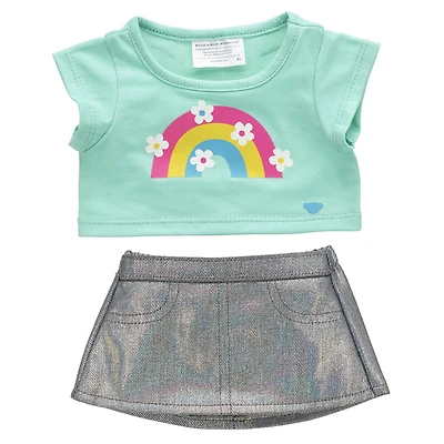 KABU™ Rainbow Tee and Skirt Set
