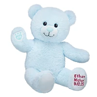Personalized Baby Blue Teddy Bear