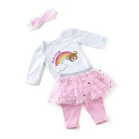 Pink Baby Tutu Outfit
