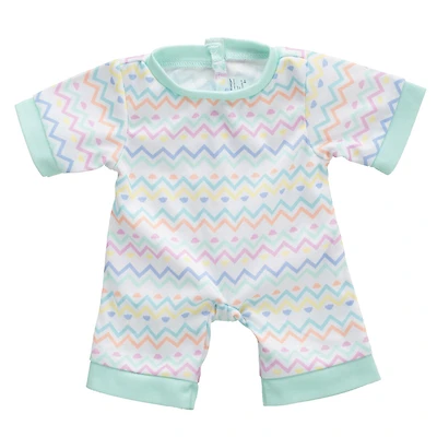 Spring Chevron PJ Sleeper