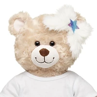 Honey Girls White Bow